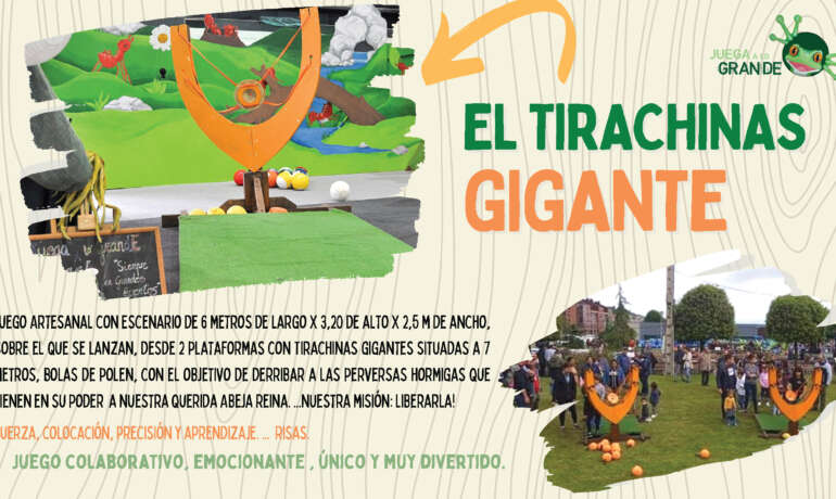 TIRACHINAS GIGANTE