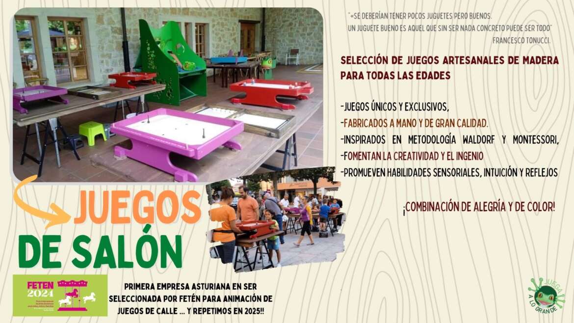 JUEGOS DE SALÓN