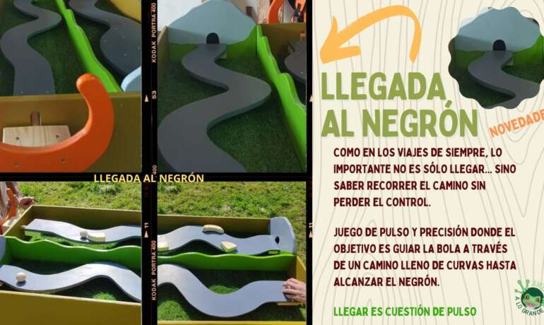 Llegada al Negrón